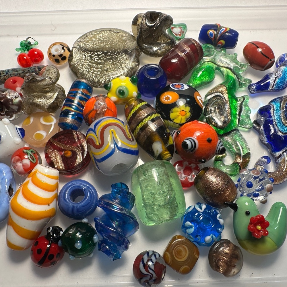 Colorful Lampwork Beads Collection